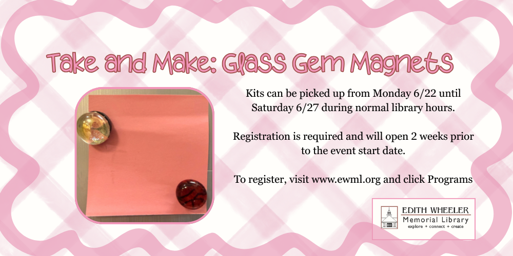 Take and Make Glass Gem Magnets banner(1000 x 500 px)