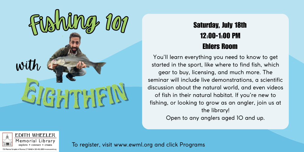 Fishing 101, 7-18 - Banner, social media