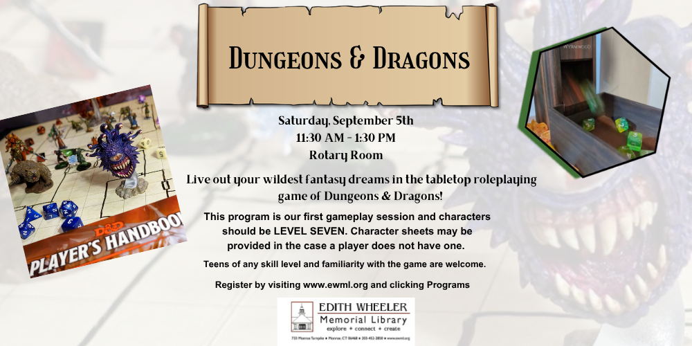 Dungeons & Dragons, 9-5- Banner, social media