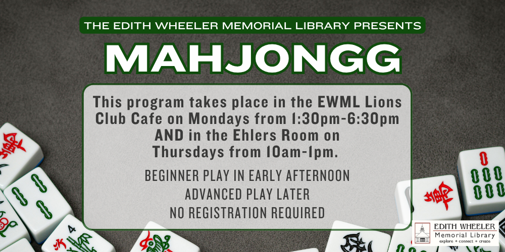 Mahjongg Club - Banner, social media